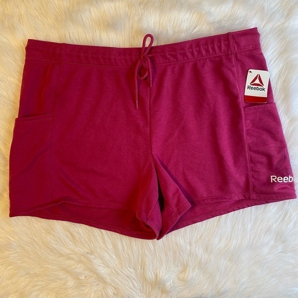 Reebok Shorts Womens Size XXXL Pink Relaxed‎ Short - Picture 1 of 7